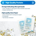 thumbnail image 2 of Sobres de gel de sílice Dry & Dry de 5 g con indicador naranja, 1000 unidades, 2 of 9