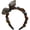 Coffee, variant on Jiibva Sweet Bow Headbands for Women Knotted Bow Headband Hair Hoops Cute Stylish Bowknot Hairband Hair Accessories for Women Girls