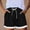 Black, variant on Only Moment Shorts for Women Amboo Hemp Soft High Waist Shorts for Home,Summer with Pockets, Travel and Beach Vacation Wowomen Shorts Purple,S