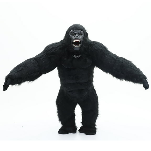 2.6meter Inflatable Gorilla Costume Adult  Halloween Christmas Dress Party Roar King Kong Costume