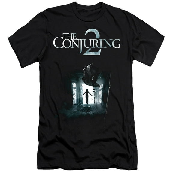 The Conjuring 2 - Poster - Premium Slim Fit Short Sleeve Shirt - Large