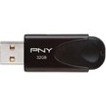 thumbnail image 3 of PNY 32GB Attaché 4 USB 2.0 Flash Drive - Black (P-FD32GATT4-GE), 3 of 5