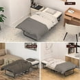 Folding Bed with Luxurious Memory Foam Mattress and Sturdy Metal Frame