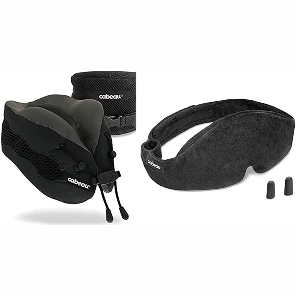 Evolution cooling travel pillow and Midnight Magic sleep mask