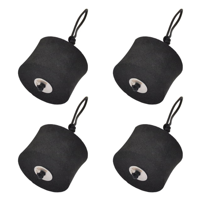 Maytalsory Bouchons de Vidange de Canot 4 Pcs Robustesse Installation Facile Résistant à la Corrosion avec Corde de Levage Intégrée