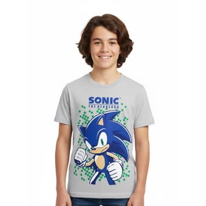 Sonic The Hedgehog Boys' Graphic Crew Neck Tee