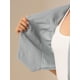 thumbnail image 5 of INSPIRAR CHIC Conjunto de Dos Piezas Casual Sin Mangas Top Corto Cuello en V Pantalones de Pierna Ancha S Gris, 5 of 6
