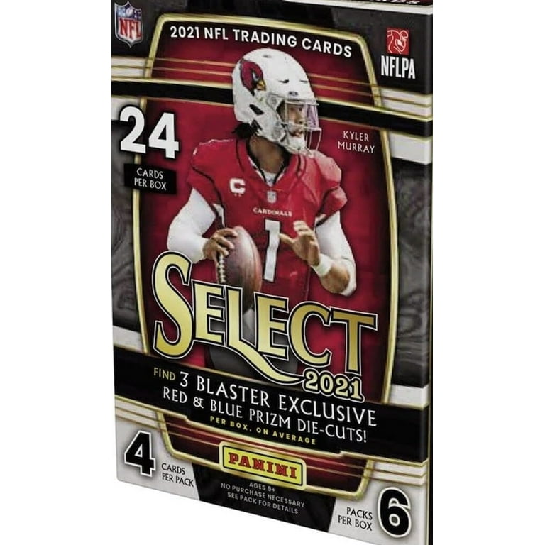 2021 Panini Select Football Blaster Box, 6 Packs, 4 Cards/Pack