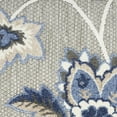 thumbnail image 2 of Nourison Aloha Indoor/Outdoor Blue/Grey 7' x 10' Area Rug, (7x10), 2 of 10