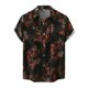 thumbnail image 1 of Camisas Hombre Manga Larga Camisa de vestir de manga corta para hombre Camisa con estampado de lunares de ajuste regular con bolsillo Camisa con botones informales (Blue, XXL), 1 of 7