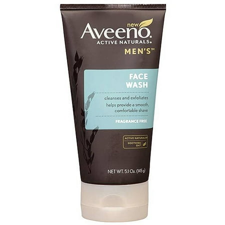 Aveeno Active Naturals Men's Face Wash, 5.1 fl oz - Walmart.com