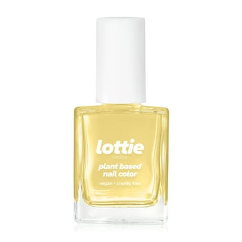 Lottie London  based Gel Nail color, All Free, pastel yellow, Periodt, 0.33 fl oz