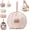 #A White, variant on Lingerie Storage Bag Set, Travel Underwear Organizer Bag for Women, Multi-Compartment Lingerie Storage Bag, Portable Packing Cube for Bras, Panties, and Socks (#A White)