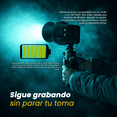 thumbnail image 2 of Kit estudio fotográfico LIVLUX L60 P150 con luz LED COB RGB 60W, batería 24000 mAh y app para foto y video, 2 of 9