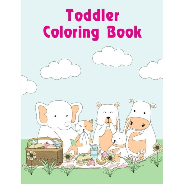 Download Animal Art Therapy Toddler Coloring Book Coloring Books For Boys And Girls With Cute Animals Relaxing Colouring Pages Series 8 Paperback Walmart Com Walmart Com