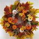 thumbnail image 5 of Guirnalda Del Arce Ganfancp Decoración para El Hogar Corona de Calabaza con Hojas de Arce, 5 of 7