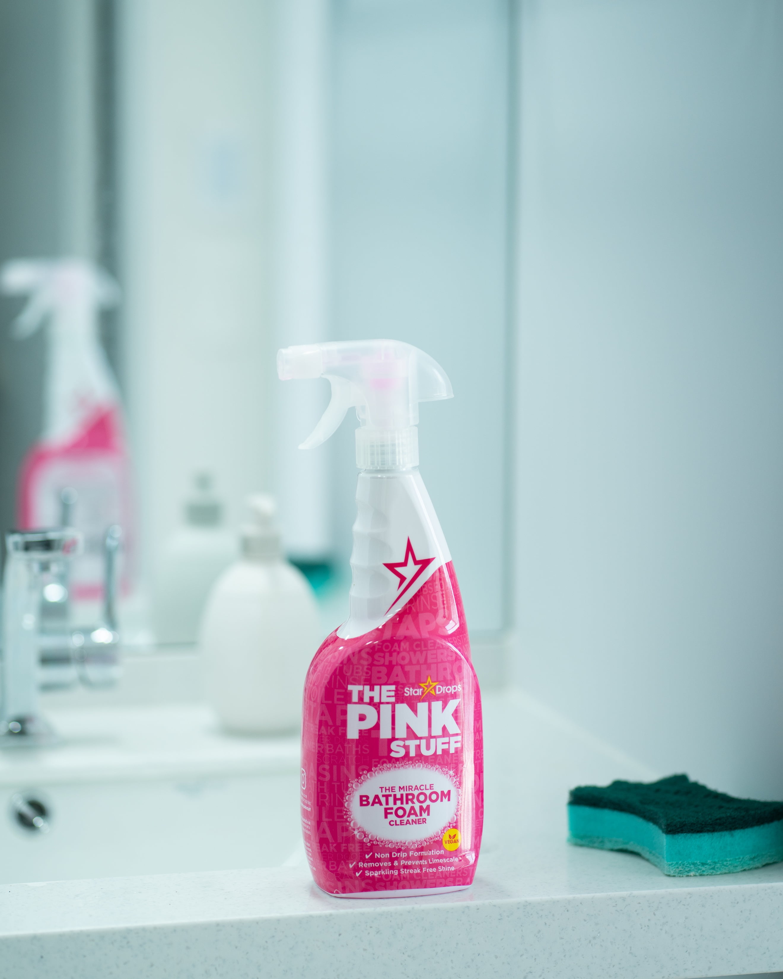 The Pink Stuff, Miracle Toilet Cleaner Gel, Bathroom Cleaner, 25.4 fl. oz.  Bottle