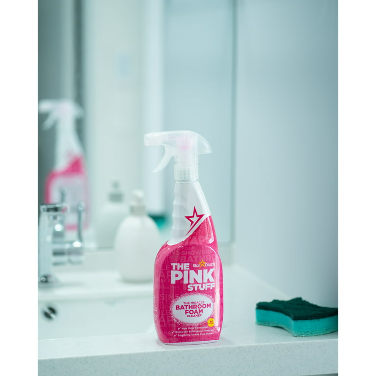 The PINK Stuff bathroom cleaner 