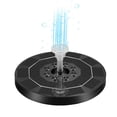thumbnail image 2 of Bomba De Fuente Flotante Solar Led De 5V Y 3W Con 6 Boquillas, Batería De Litio De 3000Mah, Bomba De Agua Alimentada Por Energía Solar Para Estanque De Jardín Y Patio Inevent HA035237-00, 2 of 6