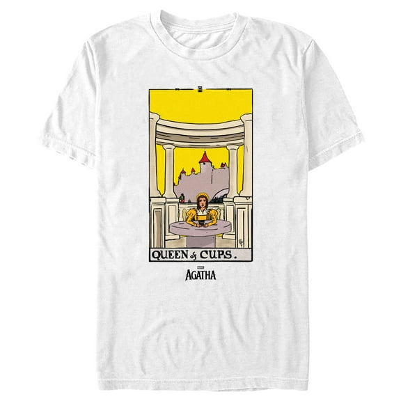 Men's Marvel: Agatha All Along Queen Of Cups Card  Graphic T-Shirt