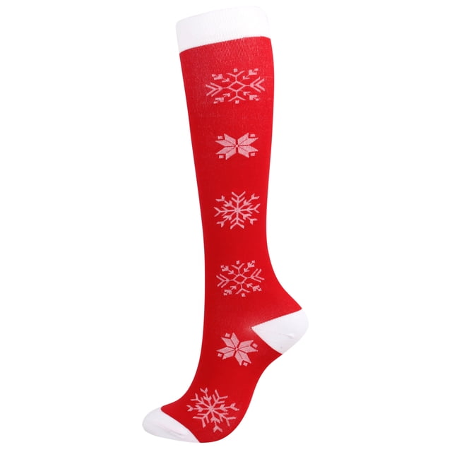 Chaussettes de Sport en Coton pour Femmes Motif de Noël