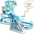 thumbnail image 3 of Christmas Gifts Liweisiy Penguin Sliding Track Puzzle Race Train Track Toy With Music D4773 Multicolor, 3 of 9