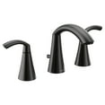 thumbnail image 2 of Moen Glyde Matte Black 2-Handle Widespread Bathroom Sink Faucet, Valve Included, TV6173BL, 2 of 4