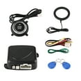 Universal Car Alarm System Engine Push Button Start Stop Lock Anti
