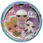 LOL Surprise! 'Together 4 Eva' Large Prismatic Paper Plates (8ct)