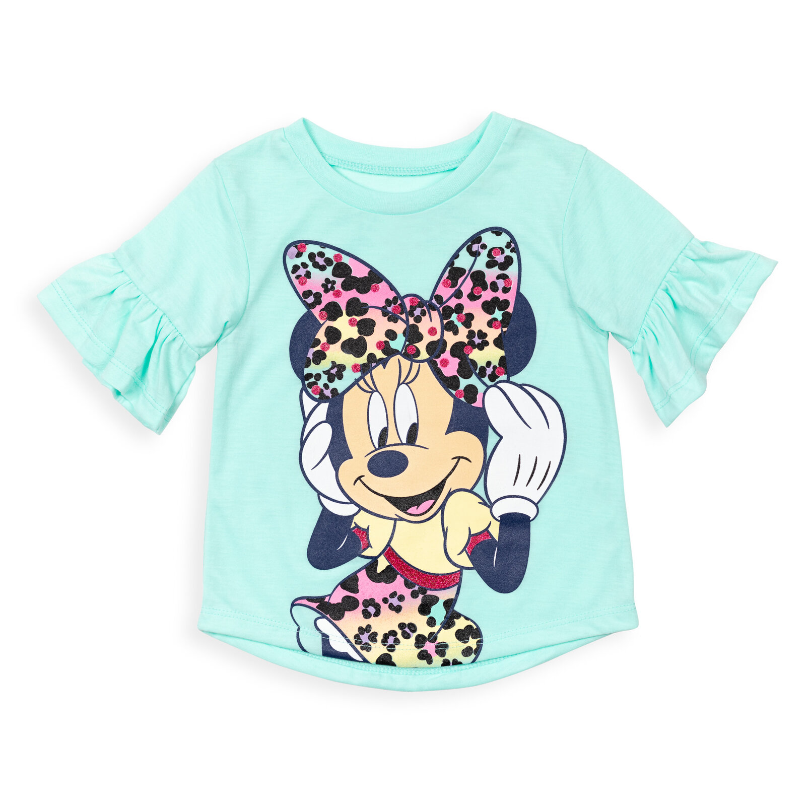 Disney Minnie Mouse Little Girls T-Shirt and Leggings Outfit Set Infant to Big Kid - image 3 of 5