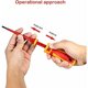thumbnail image 3 of 1000V Magnetic Manual Insulated Screwdriver Kit,13pcs Interchangeable Insulated Screwdrivers Set with Electrician Repair Tools Bit, 3 of 5