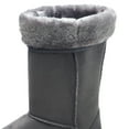 thumbnail image 2 of Alpine Swiss Womens Boot Mid Calf 11.5” Faux Fur Shearling Moccasin Comfort Shoe, 2 of 6