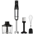thumbnail image 1 of Courant Immersion Handheld Blender,4 in 1 400W Stick Blender, Variable Speed Stainless Steel Blades, Blending shaft Whisk,Chopper,Masher, Beaker Stai, 1 of 9