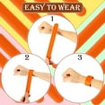thumbnail image 4 of Lsupdaol 12 Pcs Silicone Slap Bracelets DIY Slap Bands Party Favors Bulk Blank Soft Wristband Wrist Snap Band for Craft Project DIY Painting Birthday Party Halloween Christmas, 4 of 6