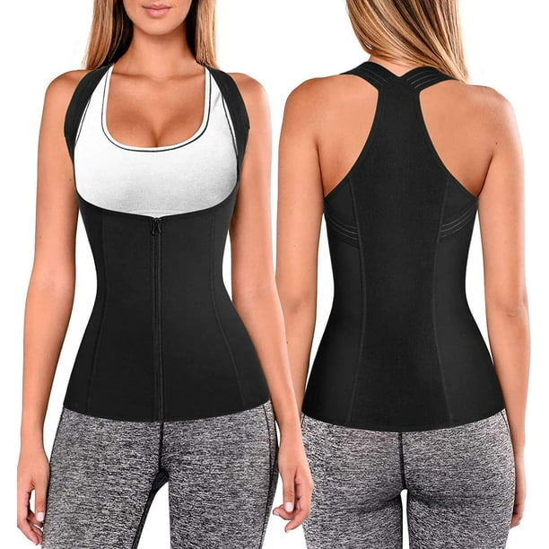 Women Back Braces Posture Corrector Waist Trainer Vest Tummy Control Body  Shaper for Spinal Neck Shoulder Upper Back Clavicle Support Black 