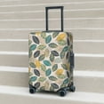 thumbnail image 5 of Yiaed Vintage Leaves Print Travel Luggage Cover Suitcase Protector Fits 18-32 Inch Luggage Wheel Covers Patterned Elastic Luggage Anti-scratch（No luggage）（No luggage）-, 5 of 5