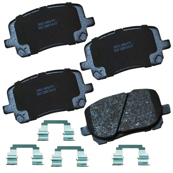 Disc Brake Pad Set Fits select: 2003-2008 TOYOTA COROLLA, 2003-2008 TOYOTA COROLLA MATRIX