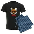 thumbnail image 6 of CafePress - Hipster Fox Men's Dark Pajamas - Men's Dark Loose Fit Cotton Pajama Set, 6 of 7