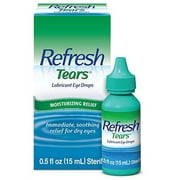 Refresh Tears Lubricant Eye Drops, 0.5 fl oz,15mL each Sterile- Value (3 Pack)