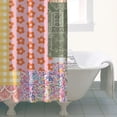 thumbnail image 4 of Pioneer Flower Floral Print Pattern Shower Curtain 36"x72" ,Bathroom Decorative Shower Curtains Set with 12 Hooks,Modern Waterproof Washable Shower Curtain, 4 of 6