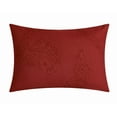 thumbnail image 2 of Chic Home Atticus 8-Piece Reversible Pleated Duvet Cover Set, Queen, Brick, 2 of 2