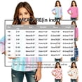 thumbnail image 2 of Abcomgle Long Sleeve Shirts for Girls 7-8 Henley Button Fall Tshirts for Girls Casual Basic Top for Girls Trendy Tie Dye Girls Sweatshirts, 2 of 5