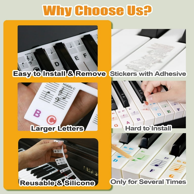 piano-notes-guide-for-beginner-removable-piano-keyboard-note-labels-for-learning-88-key-full-size-made-of-silicone-no-need-stickers-reusable-and-comes-with-box-rainbow-colors-walmart-com