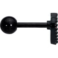 thumbnail image 3 of Body Candy 16G Womens Black PVD Stainless Steel Red Key Heart Helix Jewelry 1/4, 3 of 7