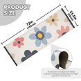 thumbnail image 5 of Yayeee Runner Rug for Bedroom 2'x6' Machine Washable Hallway Non Slip Mat, Beige Retro Flower, 5 of 8