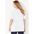 thumbnail image 2 of Catherines Women's Plus Size Suprema Sweetheart Tee, 2 of 6