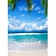 thumbnail image 1 of Fondos de fotografía ABPHQTO 150x220cm fondo de onda de cielo azul verano playa para boda, 1 of 2