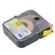 thumbnail image 5 of Cinta de etiquetas para máquina MAX Line LM 380E LM 390A LM 370A LM 380A LM 380EZ Cinta de etiquetas autoadhesiva amarilla de 12 mm y 26,2 pies con carcasa, 5 of 14