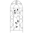 thumbnail image 2 of PENGXAING Plant Climbing Racks 3 pcs Black 15.7”x39.4” Iron, 2 of 5