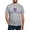 Heather Gray, variant on CafePress - Delta Tau Delta Purple Stacked Signature T Shirt - Fitted T-Shirt, Vintage Fit Soft Cotton Tee